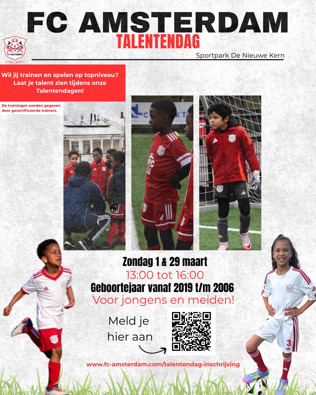 Talentendag bij FC Amsterdam